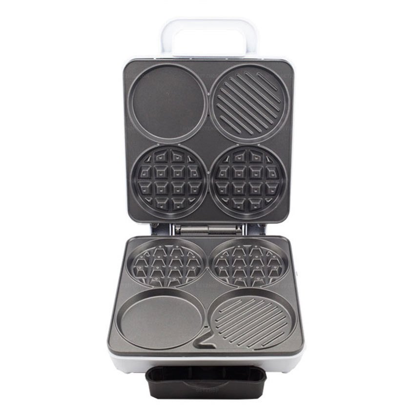 ดูภาพ GetZhop เครื่องทำวาฟเฟิล อาหารเช้า อเนกประสงค์ 3 In1 รุ่น SW-289HW เพิ่มเติม GetZhop เครื่องทำวาฟเฟิล อาหารเช้า อเนกประสงค์ 3 In1 รุ่น SW-289HW