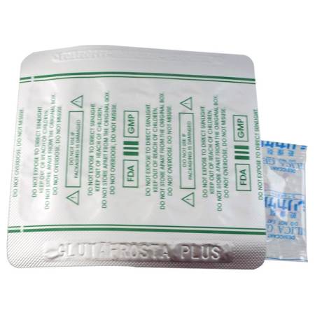 Gluta Frosta PLUS อาหารเสริม ผิวขาว สิวอุดตัน (30แคปซูล x 3กล่อง)