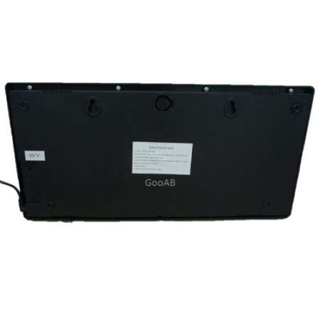 GooAB Shop นาฬิกา LED ติดฝาผนัง แบบบาง ตัวเลข 3 นิ้ว ขนาด 18 นิ้ว  JH4622 + รับประกัน 6 เดือน