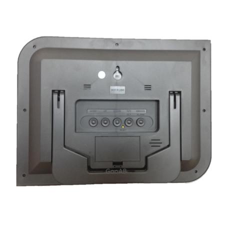 GooAB Shop นาฬิกาแขวนผนัง ดิจิตอล จอLCD ขนาด 9 นิ้ว (สีฟ้า) + ถ่านAA 2 ก้อน 