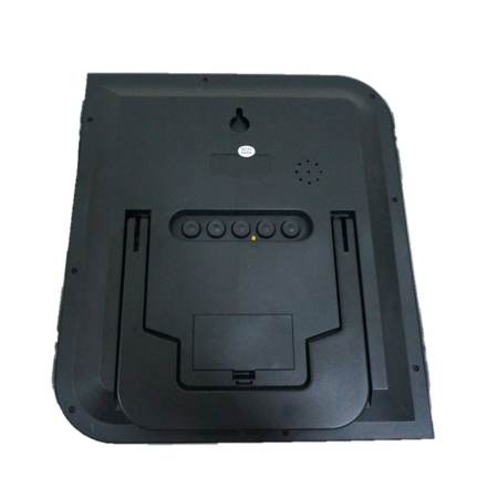 GooAB Shop นาฬิกาแขวนผนัง ดิจิตอล ขนาด 9 นิ้ว (สีฟ้า) + ถ่าน AA 2 ก้อน