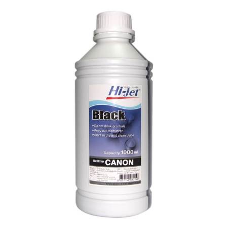 Hi-jet Canon Inkjet Refill Ink หมึกเติมอิงค์เจ็ท แคนนอน ขนาด 1,000 ml. ( Black - สีดำ ) Hi-jet Canon Inkjet Refill Ink หมึกเติมอิงค์เจ็ท แคนนอน ขนาด 1,000 ml. ( Black - สีดำ )