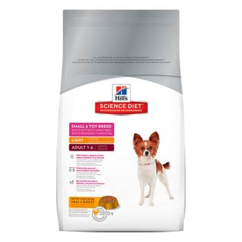 ราคา Hill'’s Science Diet Canine Adult Small & Toy Breed Light อาหารสุนัขชนิดเม็ดสูตรควบคุมน้ำหนักสุนัขพันธุ์เล็กและสุนัขพันธุ์เล็กหลังทำหมัน อายุ 1-6 ปี ขนาด1.5กก. pantip