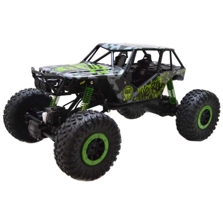 Hitech รถไต่หิน HB - P1003 Rock Crawler 4WD 2.4ghz - (สีเขียว)