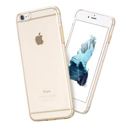 HOCO Ultra Slim 0.6 mm.ของแท้ สำหรับ iPhone6/6S Plus (Gold Transparent)