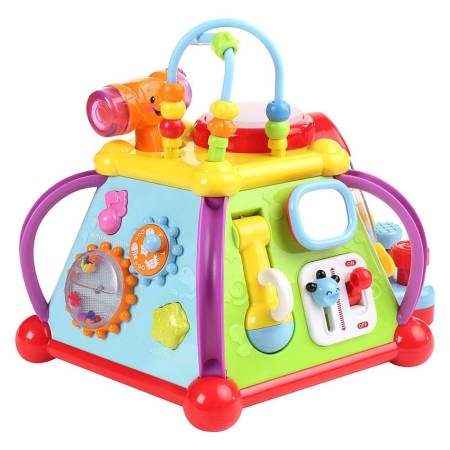 Huile Toys กล่องกิจกรรม 6 ด้าน Little Joy Box