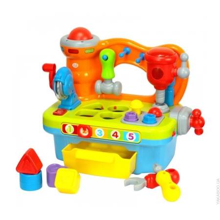 จัดเต็ม Huile Toysชุดช่างLittle Artisan Game Workshop - Multicolor อย่ารอช้า