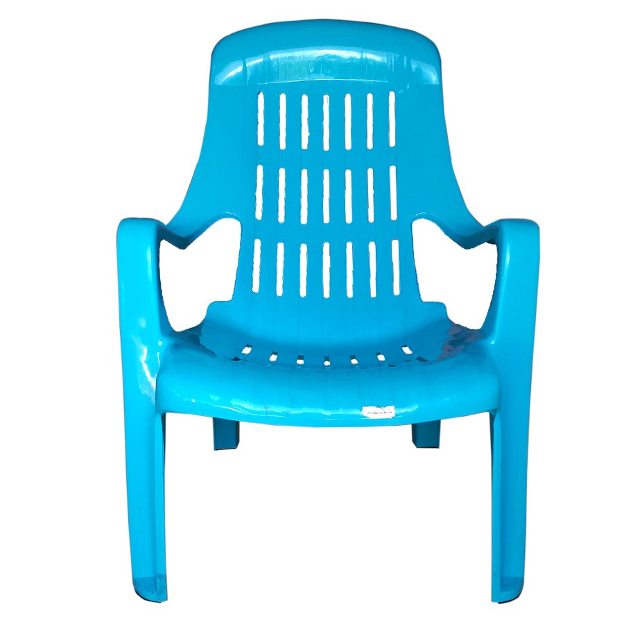 Inter Steel เก้าอี้พักผ่อน รุ่น เอนสบาย พลาสติกPP(A)- สีฟ้า Relaxing chair, plastic comfortable.