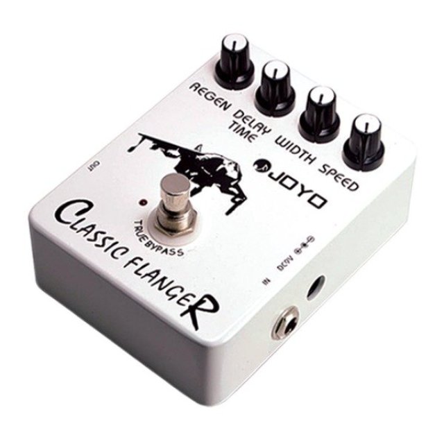 โปรโมชั่นพิเศษ JOYO Pedal Classic Flanger รุ่น JF07 White