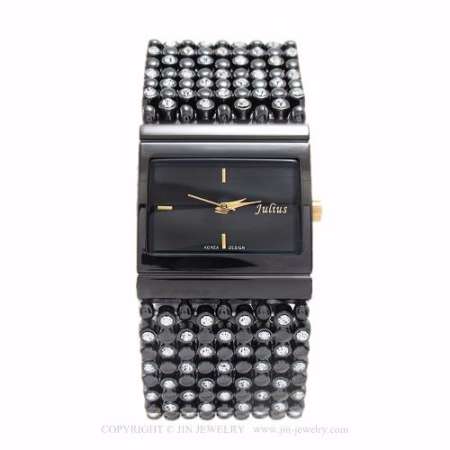 Julius นาฬิกา รุ่น JA-435-black (สีดำ)# Julius นาฬิกา รุ่น JA-435-black (สีดำ)#
