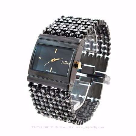 Julius  นาฬิกา รุ่น JA-435-black (สีดำ)#