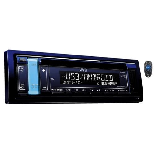 JVC เครื่องเล่น CD ติดรถยนต์ JVC KD-R489  (Black)