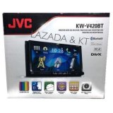 ราคา JVC เครื่องเล่นติดรถยนต์พร้อมจอ JVC KW-V420BT pantip