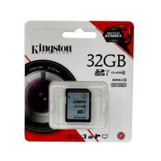 Kingston การ์ดกล้อง เมมโมรี่กล้อง SD Card Class 10 80MB/s 32GB (SD10VG2/32GB) HD Video