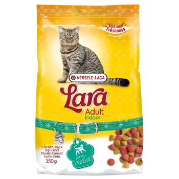 รีวิว Lara อาหาร แมว โตเต็มวัย สูตร เลี้ยงในบ้าน กิจกรรมน้อย Lara Adult Indoor Cat Food 350g. pantip