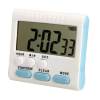 Lek and Love นาฬิกาจับเวลาทำอาหาร เดินหน้า ถอยหลัง 24 ชั่วโมง Digital Timer V3 Alram Clock (สีฟ้า)