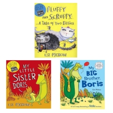 Liz Pichon Storybook Collection - 3 Books : Roald Dahl Funny Prize ซีรีย์นิทานของลิซ ผู้แต่ง Tom Gates. Books for Kids.