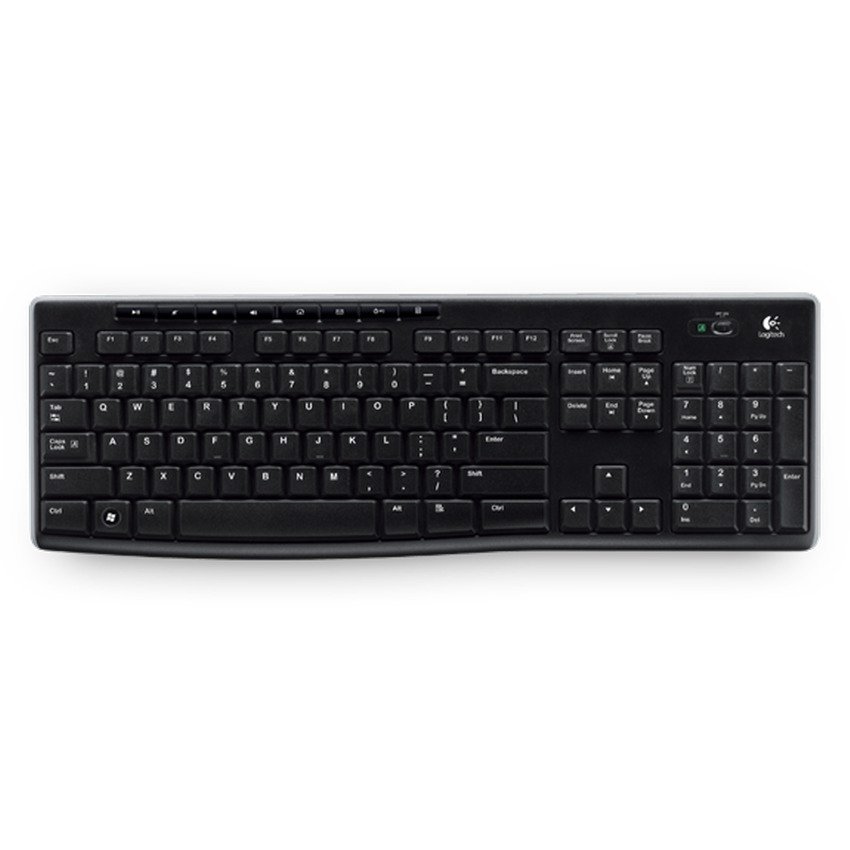 Logitech Keyboards Wireless รุ่น K270 (Black)
