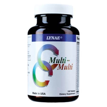 LYNAE Multi-Multi Vitamin USA ไลเน่ มิลติวิตามินรวม ป้องกันการขาดวิตามินและเกลือแร่ 100 เม็ด (1 ขวด)