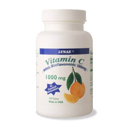 Lynae VitaminC USA วิตามินซี บำรุงผิว ต่อต้านสารอนุมูลอิสระ 100 แคปซูล