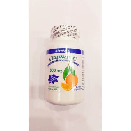 Lynae VitaminC USA วิตามินซี บำรุงผิว ต่อต้านสารอนุมูลอิสระ 100 แคปซูล