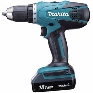 Makita สว่านไร้สาย แบตลิเที่ยม DF457DWE 18Volts - สีเขียว