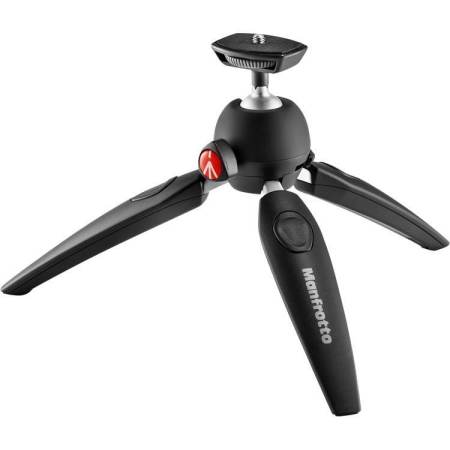 Manfrotto PIXI EVO 2 Section Mini Tripod (Black)