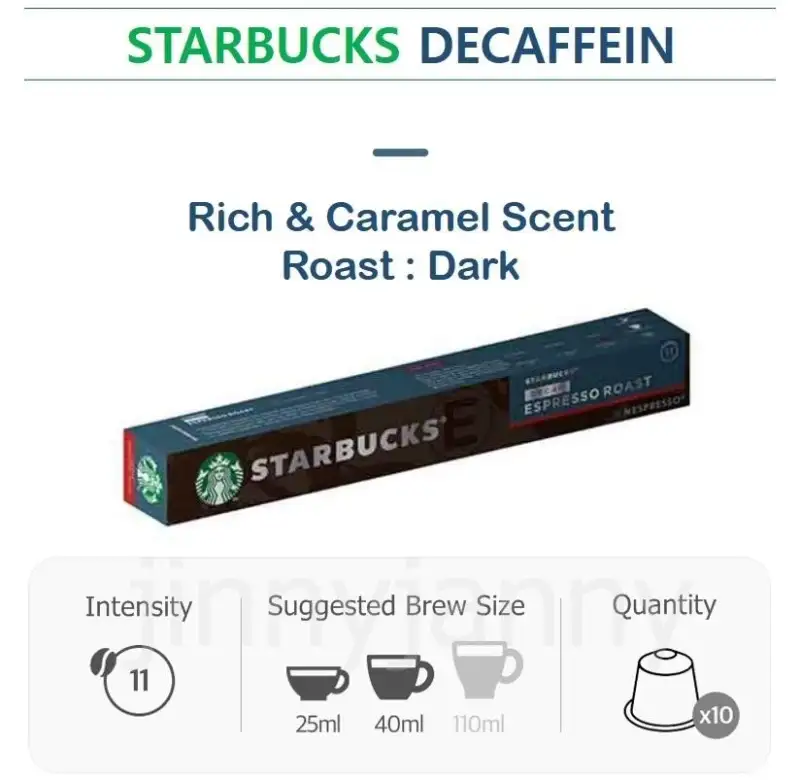 ภาพสินค้าNespresso Starbucks Capsule 100% Alum coffee capsule for Nespresso Original Line and Xiaomi Scishare machine FREE DELIVERY + COD available จากร้าน Jinnyjanny บน Lazada ภาพที่ 7