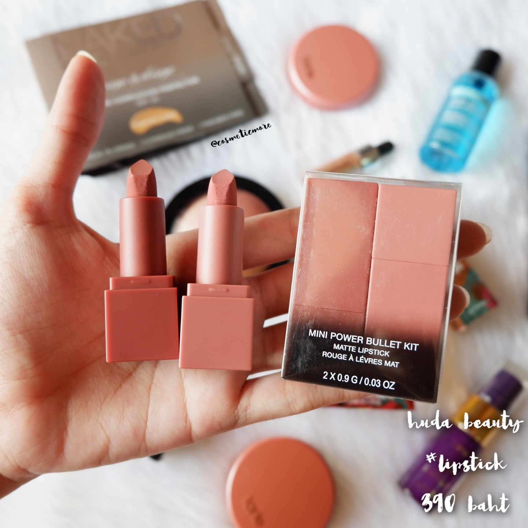 พร้อมส่ง! [แยกขาย] ️ huda beauty power bullet matte lipstick 0.9g สี