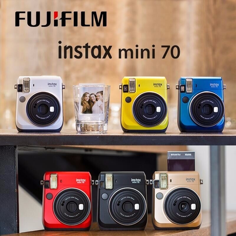 Fujifilm instax mini 70 Instant Film Camera กล้องโพลารอยด์ instax mini 70 ( รับประกันศูนย์ไทย 1 ปี )