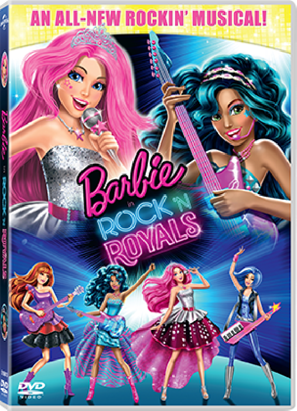 Barbie in Rock 'n Royals บาร์บี้ กับแคมป์ร็อคเจ้าหญิงซูเปอร์สตาร์ (ดีวีดี) DVD