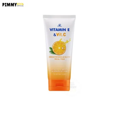 AR Vitamin E & Vit.C Brightening & Glow Facial Foam 190g