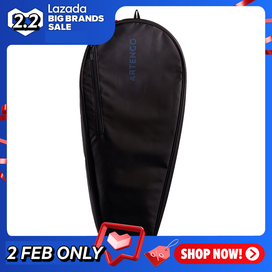 [ส่งฟรี ] กระเป๋าเทนนิสรุ่น 100 M (สีดำ) Tennis Bag 100 M - Black Sport tennis Tennis Bag Equipment กระเป๋าเทนนิสแท้ คุณภาพสูง โปรโมชั่นสุดคุ้ม