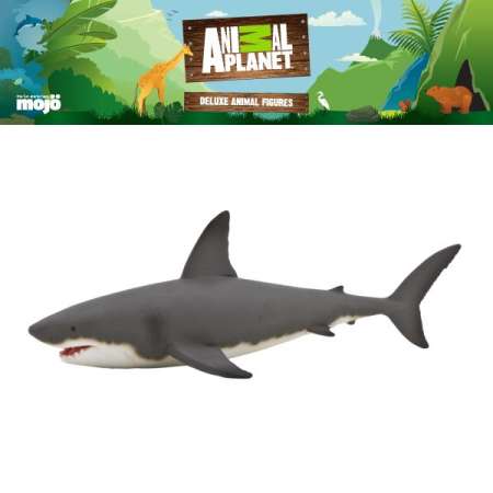 โมเดลสัตว์ลิขสิทธิ์ Animal Planet แท้ - Great White Shark