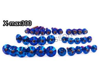 น๊อตชุดสีX-max น็อตชุดสีX-max X-max300 แสตนเลสแท้
