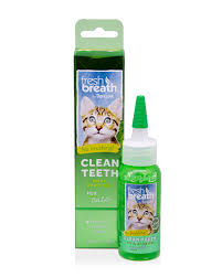 เจลป้ายฟันสำหรับแมว Fresh breath clean teeth gel CAT กำจัดกลิ่นปากแมว ป้องกันฟันผุ ลดหินปูน ปากหอมสดชื่น (59ml)