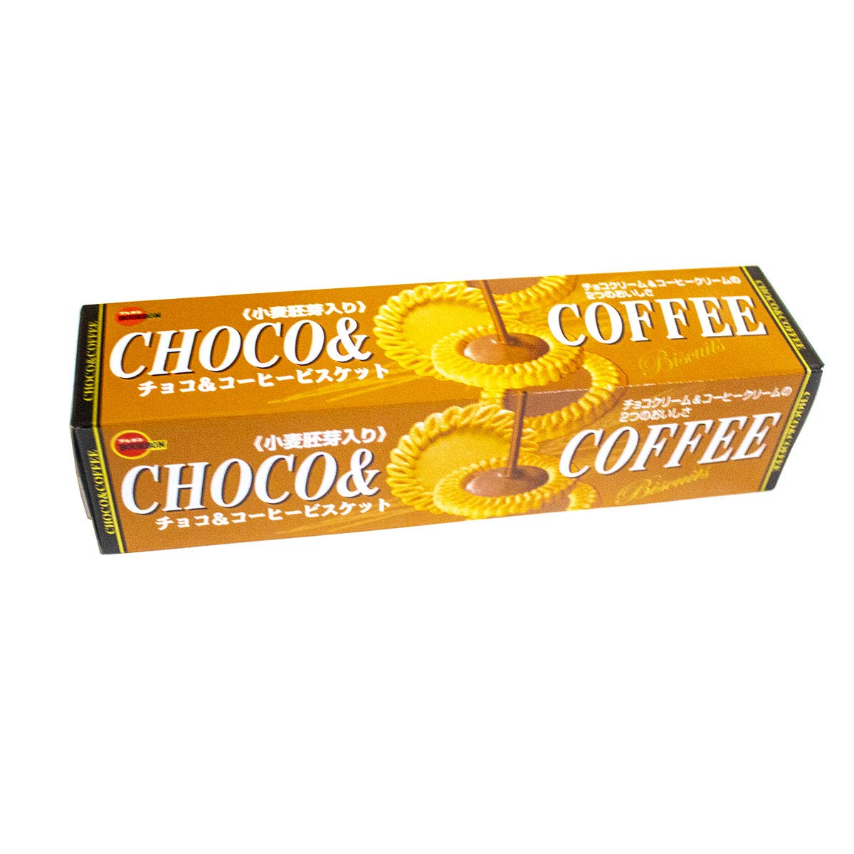 Bourbon Choco&Coffee Biscuit บิสกิตจากญี่ปุ่น ช็อกโกแลตและกาแฟ ขนาด 108g