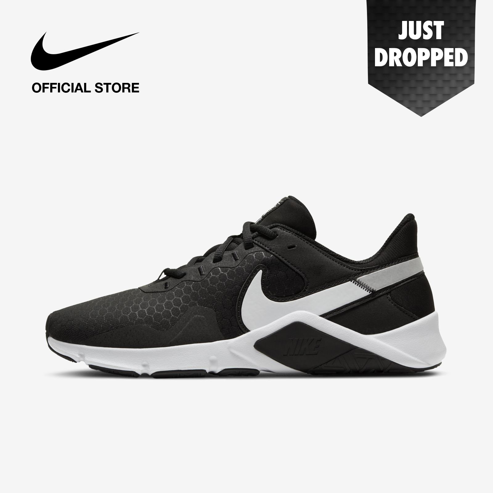 Nike Men's Legend Essential 2 Training Shoes - Black ไนกี้ รองเท้าเทรนนิ่งผู้ชาย เลเจนด์ เอสเซนเชียล 2 - สีดำ