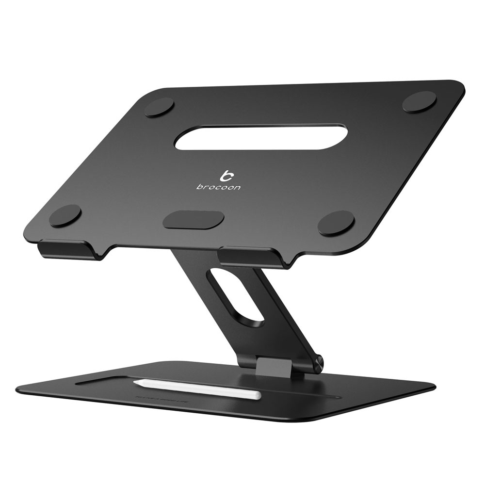 Brocoon BLS100 Modern Large 1arm foldable aluminum laptop stand Lazada.co.th
