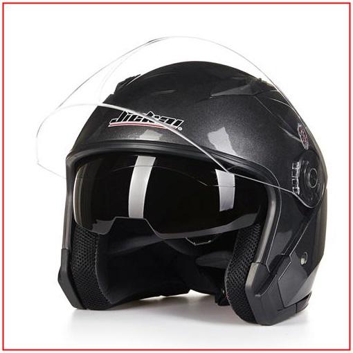 หมวกกันน็อค เทา Motorcycle Safe Open Face Capacete Motorcycle Vintage Style Helmets หมวกกันน็อก