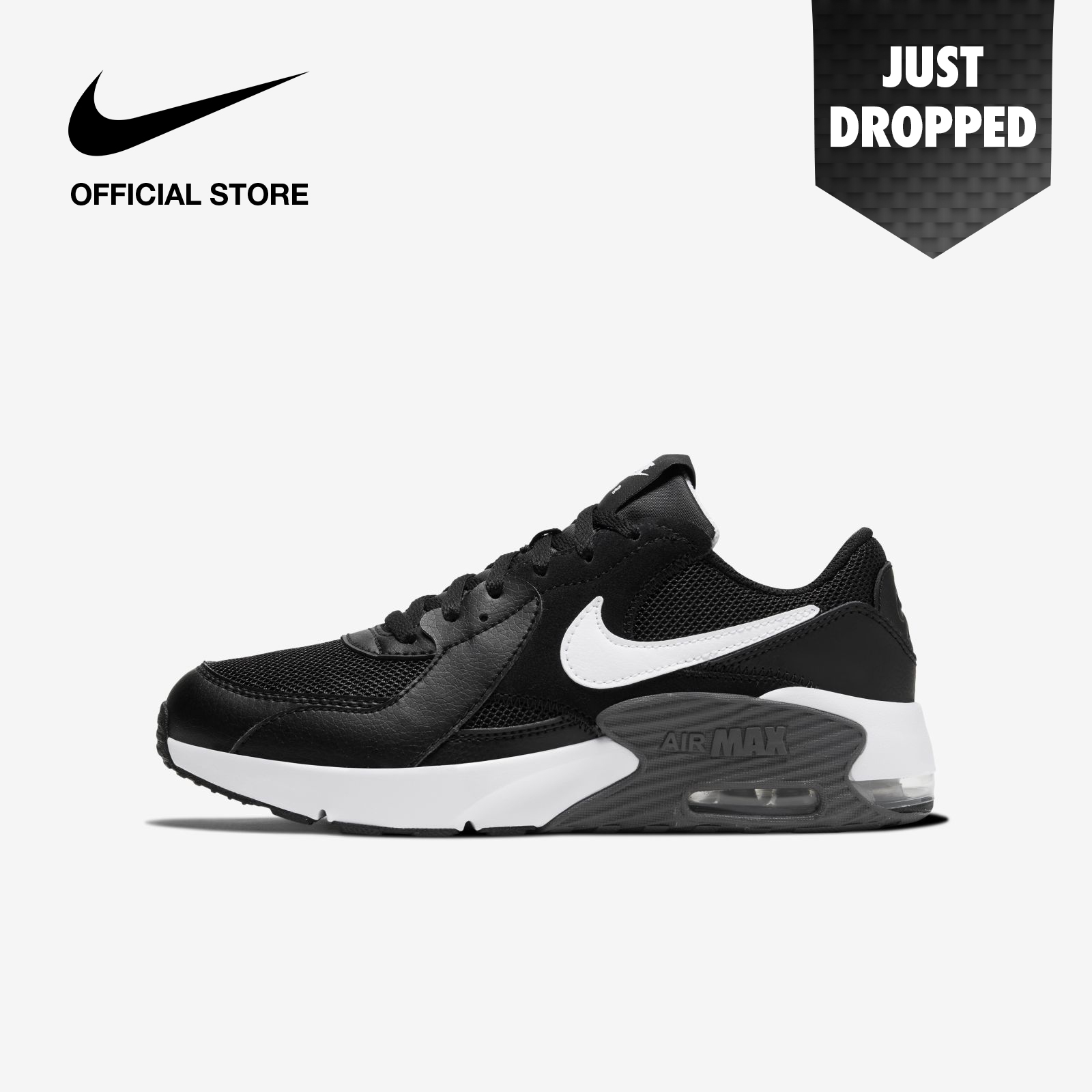 Nike Kids' Air Max Excee (GS) Shoes - Black  ไนกี้ รองเท้าเด็ก แอร์ แม็กซ์ เอ็กซี (จีเอส) - สีดำ