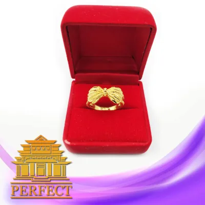 Bow ring gold 5 micron