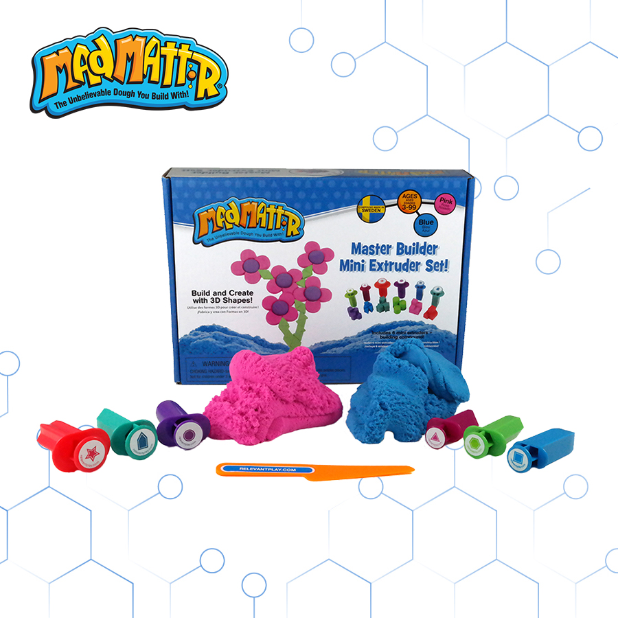 Mad Mattr® Quantum Builder Pack แมด แมทเทอร์ แป้งโดว์ ไม่มีวันแห้งแข็ง
