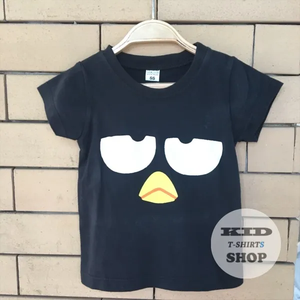 BabyOutlet เสื้อยืดเด็ก ลายแบดแบด มารุ Bad Badtz Maru สีดำ มี 4 ไซส์ (SS , S , M , L) [ แรกเกิด - 6 ปี ] เสื้อเด็ก แขนสั้น ผลิตจากผ้าฝ้าย Cotton 100% ชุดเด็กเนื้อผ้าดี ราคาถูก จัดส่งด่วน Kerry มีเก็บเงินปลายทาง