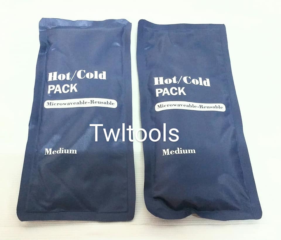 เจลประคบ ร้อน-เย็น ถุงประคบ ร้อนเย็น Hot/Cold Pack ขนาด 280g. 28*13cm. (จำนวน 2ถุง)