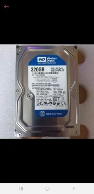 WD BLUE HDD PC SATA320GBสำหรับคอมพิวเตอร์ตั้งโต๊ะ