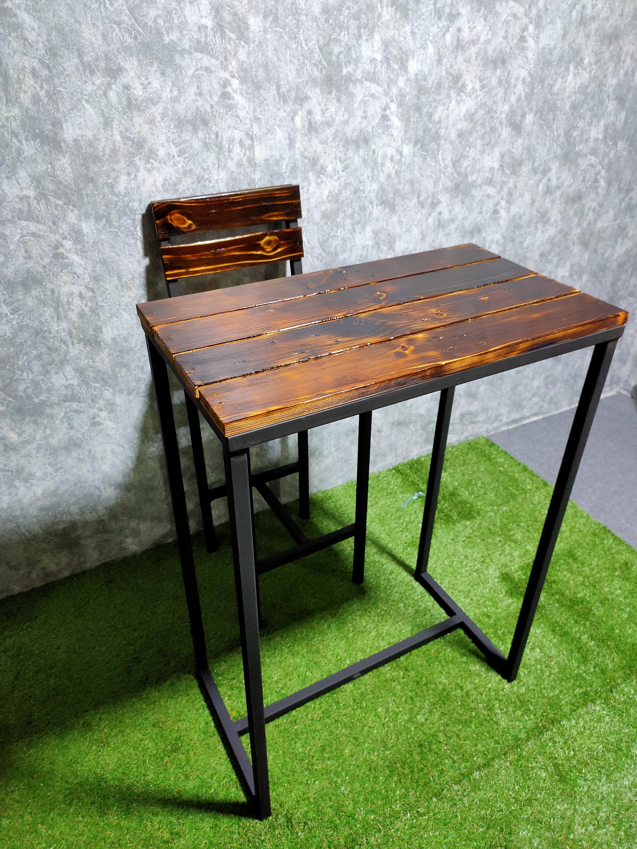 โต๊ะบาร์ โต๊ะกาแฟ เฉพาะ โต๊ะ สุดหรู loft style ทรงสูง [ไม่รวมเก้าอี้]