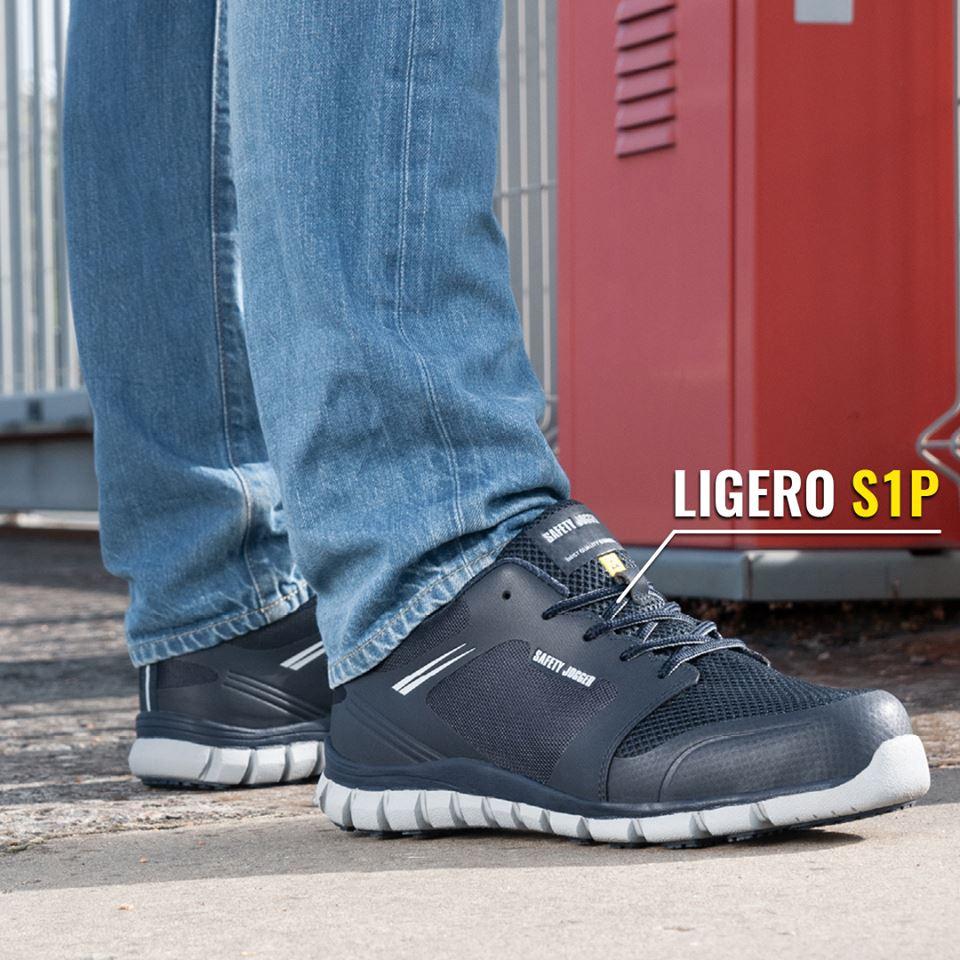 รองเท้าเซฟตี้ รองเท้านิรภัย Safety Jogger รุ่น Ligero Navy