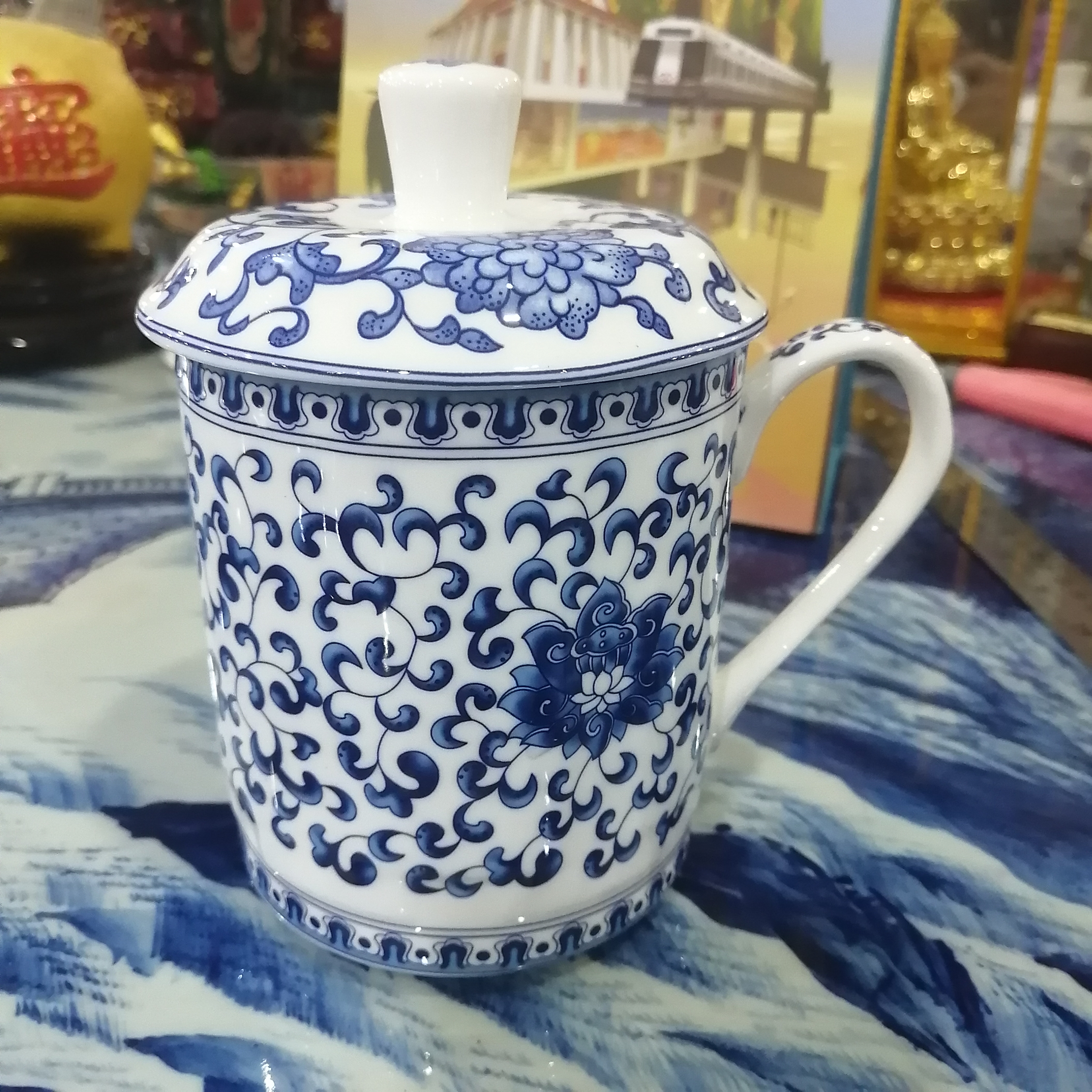 Tea  cup แก้วน้ำชา เซรามิคกังไส