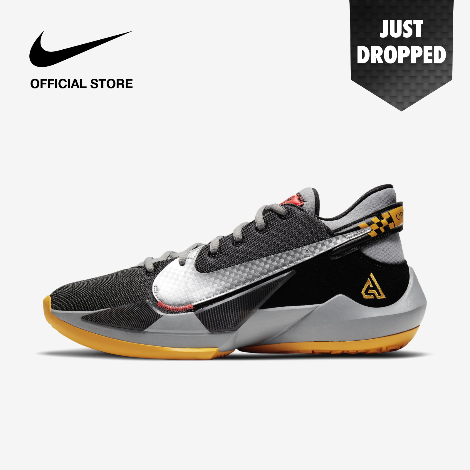 Nike Men's Freak 2 Basketball Shoes - Black ไนกี้ รองเท้าบาสเก็ตบอลชาย ฟรีค 2 - สีดำ